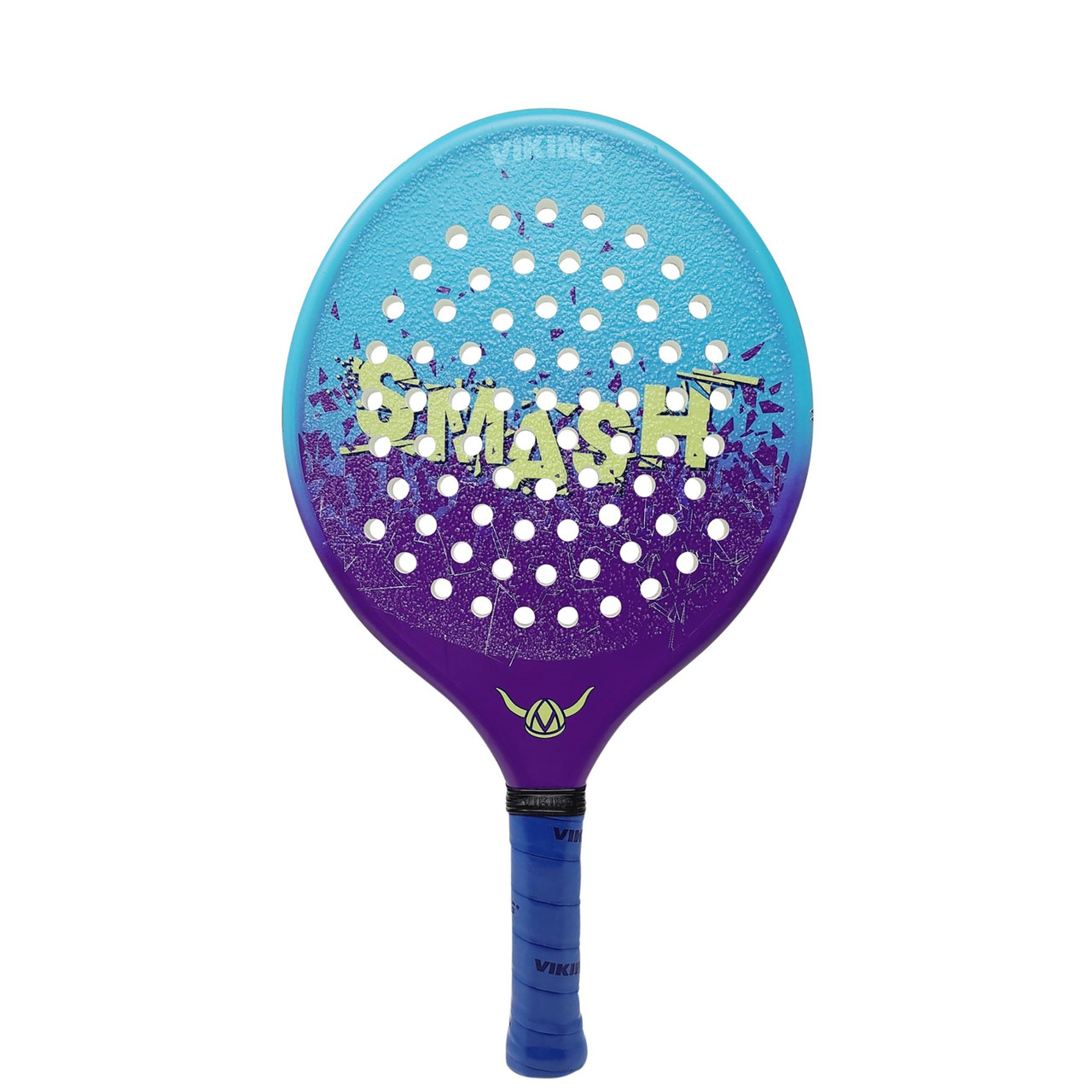 Viking Smash Jr. GG Platform Tennis Paddle (Aqua/Green/Purple