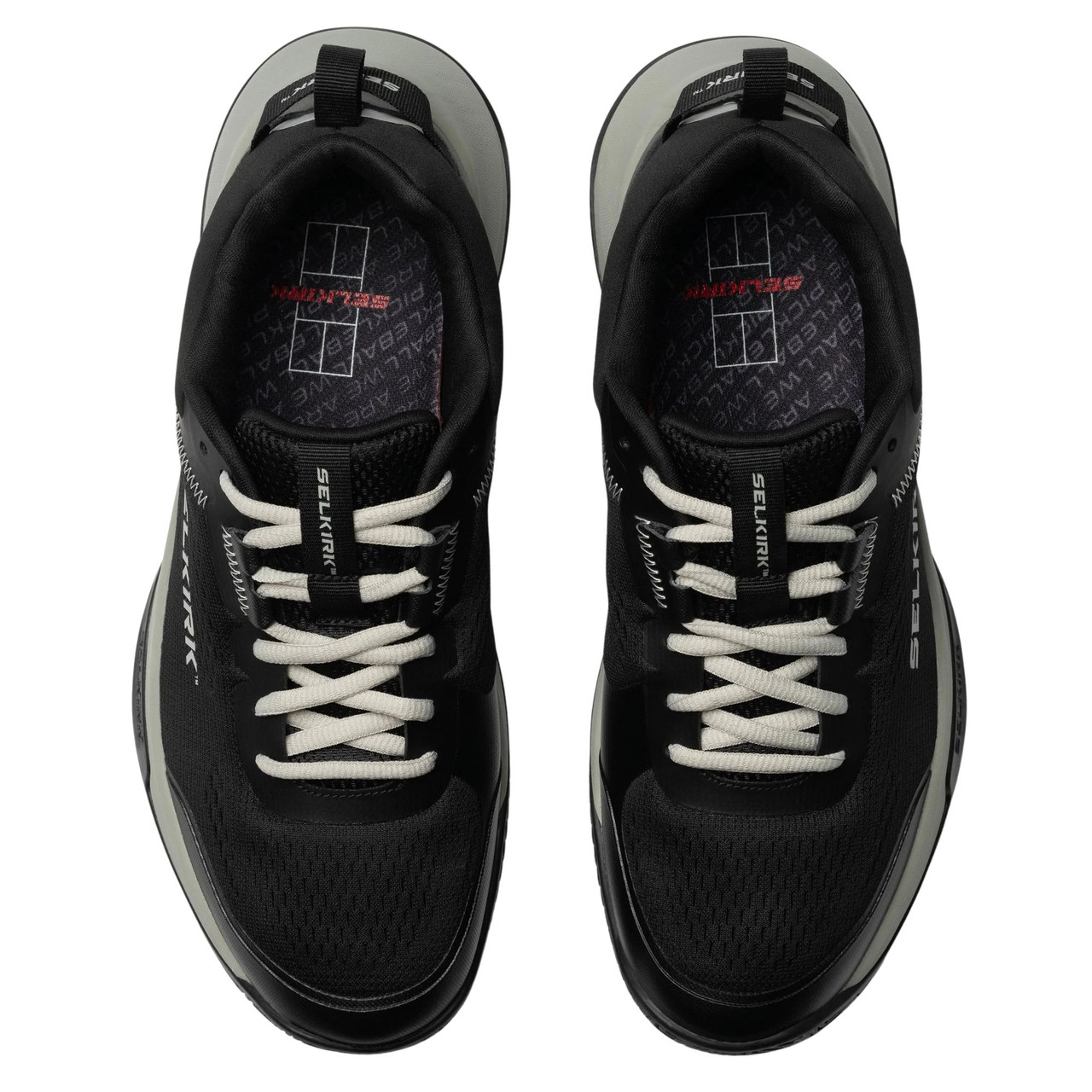 Selkirk Men's CourtStrike Pickleball Shoe (Lunar Black) - paddlepro