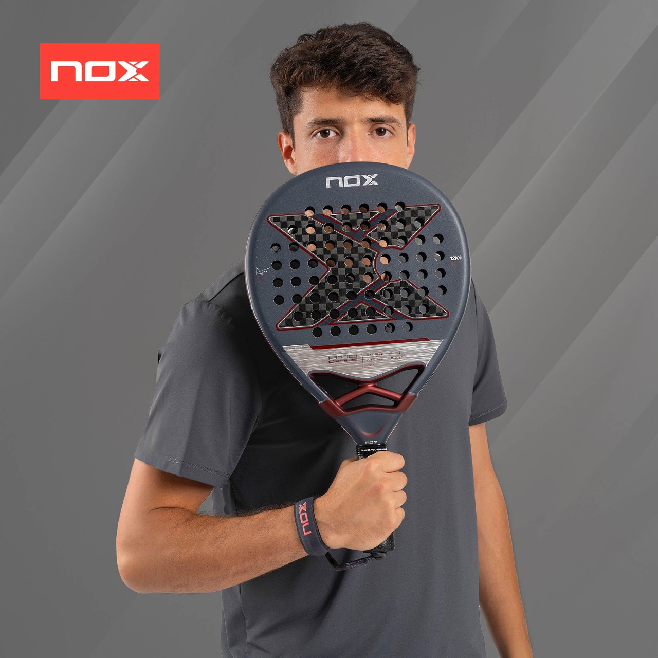 NOX AT10 Luxury GENIUS 12K 2025 by Agustín Tapia Padel Racquet
