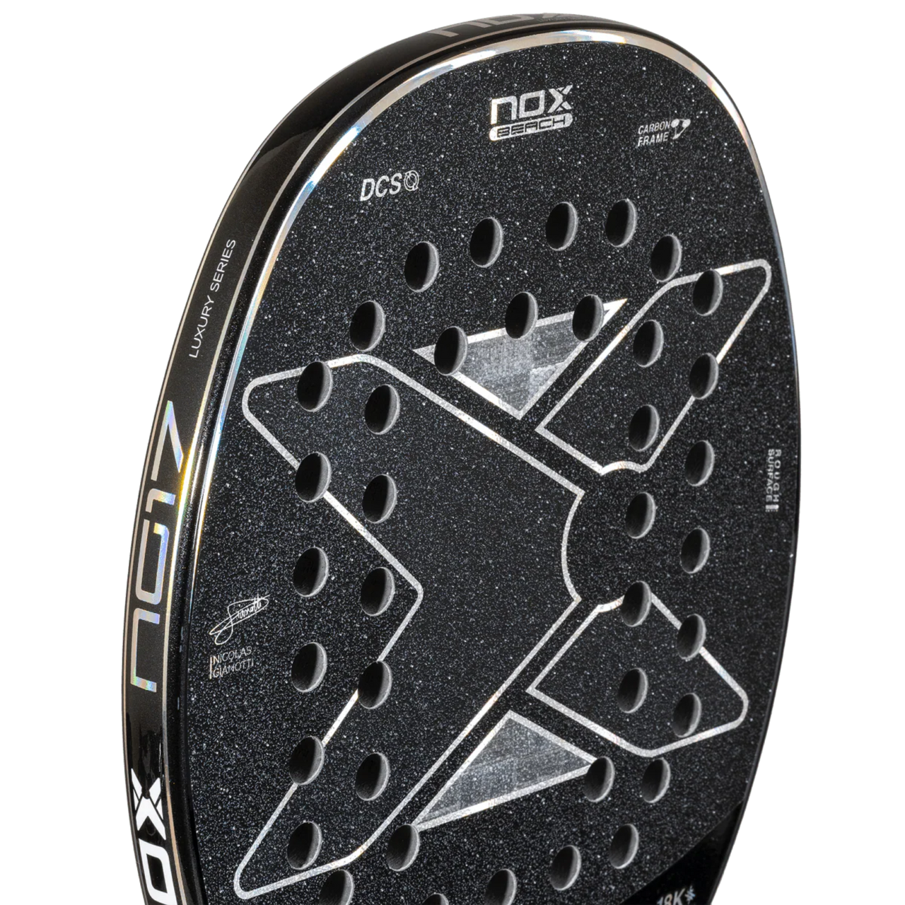 NOX NG17 Luxury 2025 Beach Tennis Racquet - Nico Gianotti's