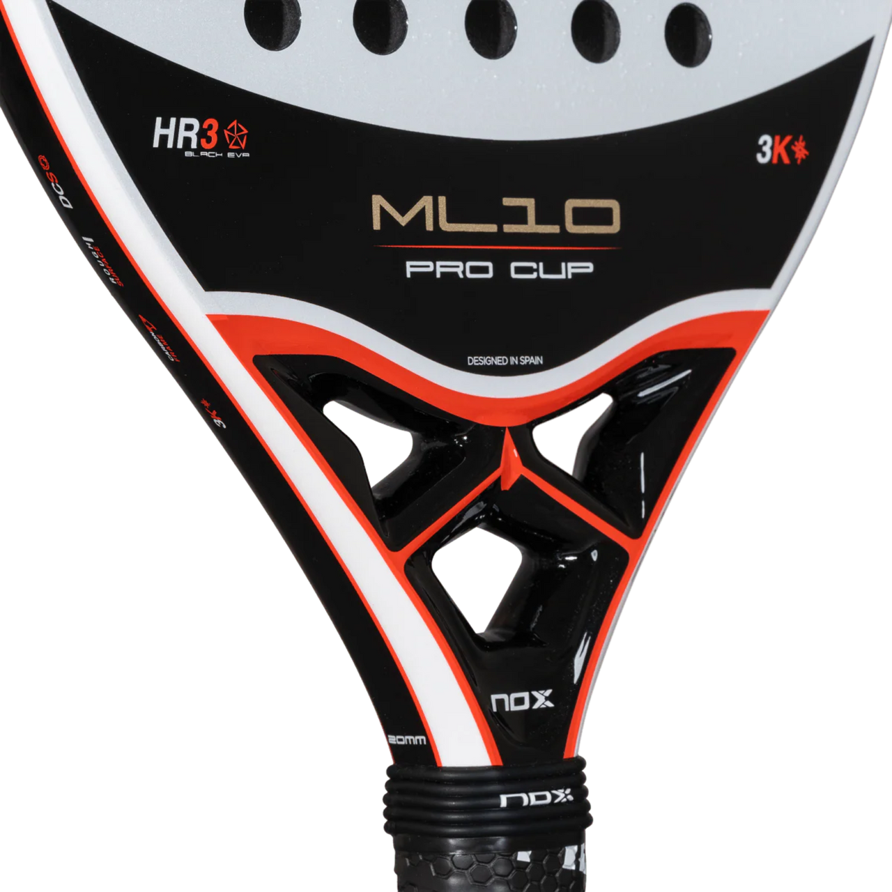 NOX ML10 PRO CUP 2025 Beach Tennis Racquet - paddlepro