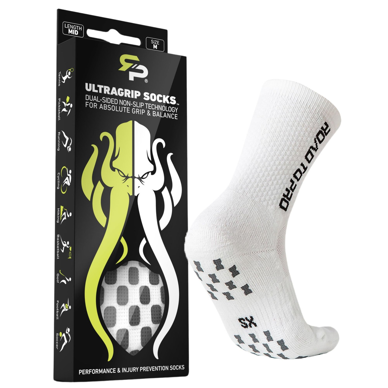 Road to Pro Ultragrip V2 NonSlip Socks - paddlepro