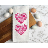 Pickleball Kitchen Hand Towel (Pickleball Heart)
