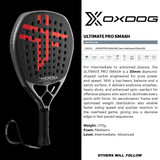 Oxdog ULTIMATE PRO SMASH Padel Racquet