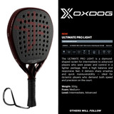 Oxdog ULTIMATE PRO LIGHT Padel Racquet