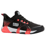 K-Swiss Men's K-Frame Padel Shoe (Black/Micro Chip/Neon Lava)