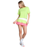 Lucky In Love Power Box Tee With UV Protection.