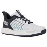 K-Swiss Men's Ultrashot Light Padel Shoe (White/Carbon/Baltic)