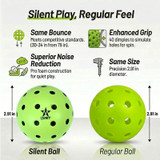 Master Athletics Q40 (Quiet) Pickleballs