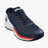 Wilson Men's Rush Pro Ace Tennis Shoe (Size 10.5, Navy Blazer/White/Infrared) (No Original Box)
