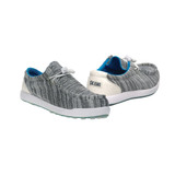 SKONI Men's V1 Spikeless | Slip On | Lightweight | Golf Shoe (Grey/Blue)