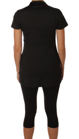 Sofibella Women's Classic Polo Short Sleeve Shirt