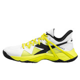 Diadora Men's B.Icon 2 All Ground Tennis Shoe (White/Black/Evening Primrose)