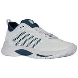 K-Swiss Men's Hypercourt Supreme 2 Tennis Shoe (White/Stargazer) 