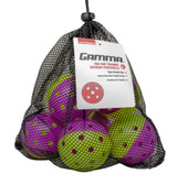 Gamma Two-Tone Outdoor Training Pickleballs