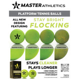 Master Athletics High Visibility (HV) Platform Tennis Ball (Sleeve)