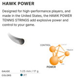 HEAD Hawk Power Tennis String Set