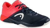 HEAD Men's Revolt Evo 2.0 Tennis Shoe (Size 12, Blueberry/Fiery Coral)