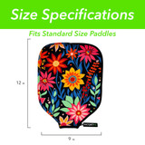 Racquet Inc Pickleball Paddle Cover Sleeve (Bloom Smash)