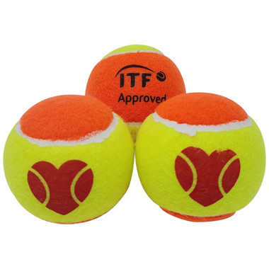 Sexy Beach I Heart BT Tennis Ball Single Ball paddlepro