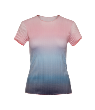 K-Swiss Women's Pleated Short Sleeve Crew