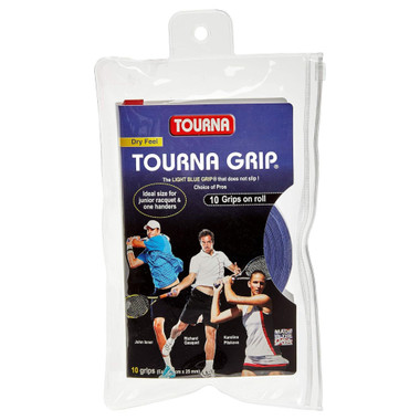 Unique Tourna Original Dry Feel Tennis Grip (10/Roll Pack)
