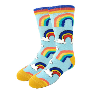 Oooh Yeah! Youth Crew Sock (It's A Rainbow)