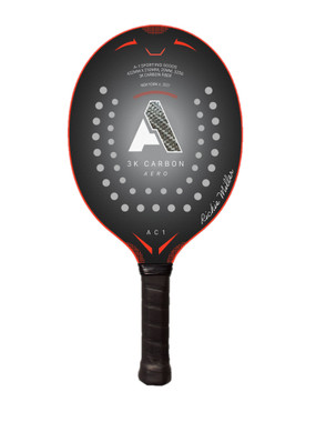 A-1 Aero AC1 / 3K Carbon Fibre Paddleball Paddle