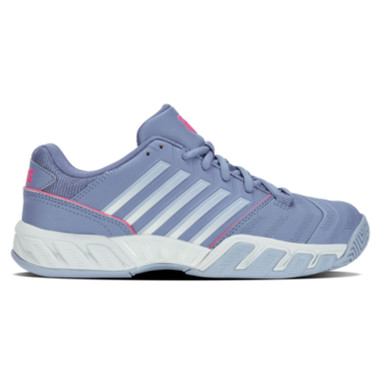 K-Swiss Women's Bigshot Light 4 Tennis Shoe (Infinity/Blue Blush/Blue Blizzard)