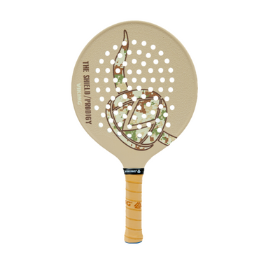 Viking Re-Ignite Lite Valknut Blackout Plattform-Tennispaddel – Mit Carbon-Mesh-Felge & CFS, 370 G, 92 M²