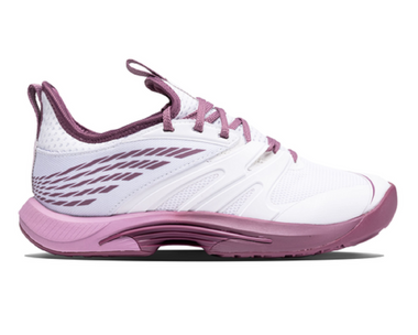 K-Swiss Women's SpeedTrac Tennis Shoe (White/Grape Nectar/Orchid Haze)