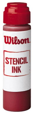 Wilson Stencil Ink (Red, 1 Bottle)