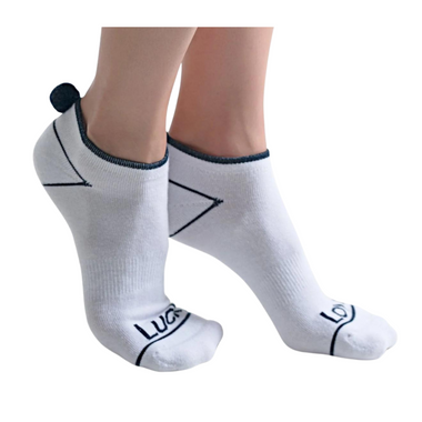 Lucky In Love Women's Pom Low Cut Socks - 3 Pack (Women's Size 4-10)