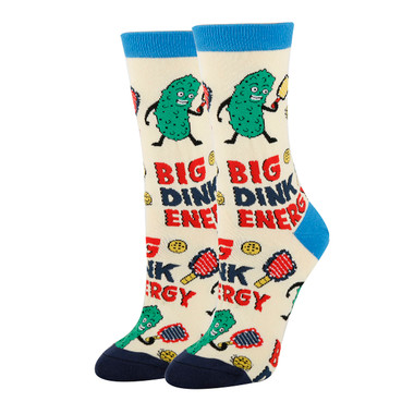 Oooh Yeah! Women's Crew Socks (Pickel Ball)