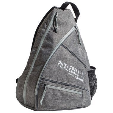 Franklin Sports Pickleball Bag - Elite Performance Sling Bag (Gray/Gray)