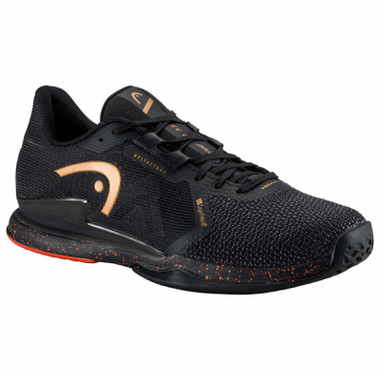 HEAD Sprint Pro 3.5 SF Men's Tennis Shoe (Black/Orange)