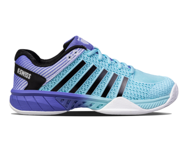 K-Swiss Women's Express Light Pickleball Shoe (Tanager Turquiose/Persian Jewel/Black)