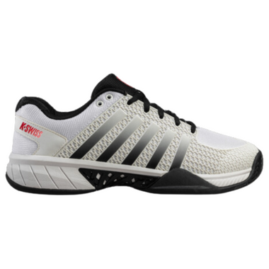 K-Swiss Men's Express Light Pickleball Shoe (White/Black/High Risk Red)