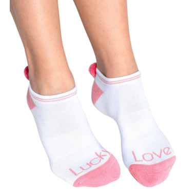 Lucky in Love Women's Low Cut Socks