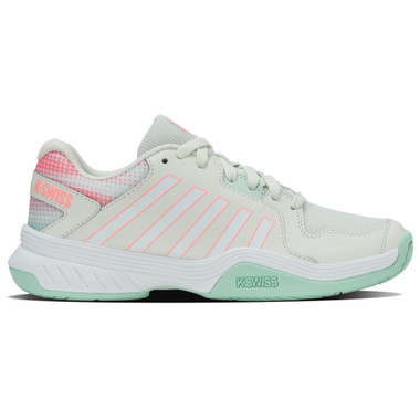 K-Swiss Women's Court Express Pickleball Shoe (Ice/White/Honeydew)