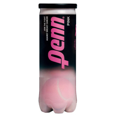 Penn Pink Championship Extra Duty Tennis Ball Can (1 Can, 3 Balls)