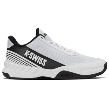 K-Swiss Men's Speedex 2 Tennis Shoe (White/Black/Soft Neon Green) 