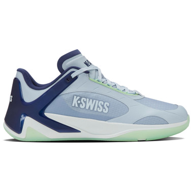 K-Swiss Men's K-Frame Pickleball Performance Shoe (Artic Ice/Oceana/Patina Green)