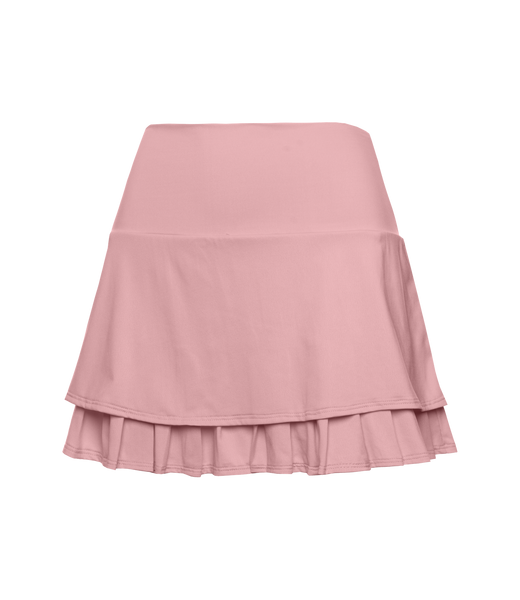 K-Swiss Women's Tier Pleat 14 Inch Tennis Skirt