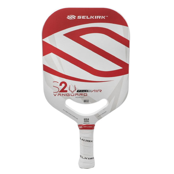 Selkirk Vanguard Power Air S2 Premium Pickleball Paddle (Red)