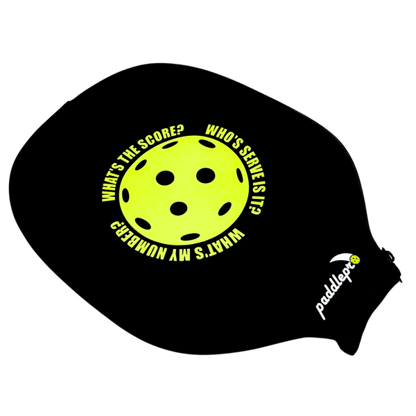 Neoprene Pickleball Paddle Cover(Sleeve Only)- What's the Score?