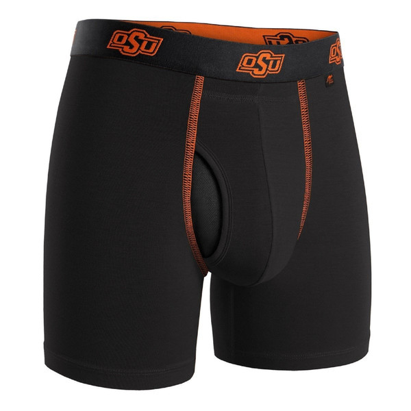 2UNDR NCAA Team Colors Men's Swing Shift Boxers (Osu Black)