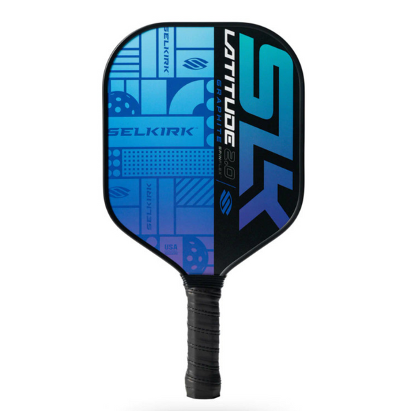 SLK Latitude 2.0 Pickleball Paddle (Blue)