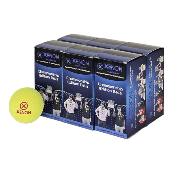 Xenon Championship Edition Platform Tennis Ball- Dozen (12 Balls)