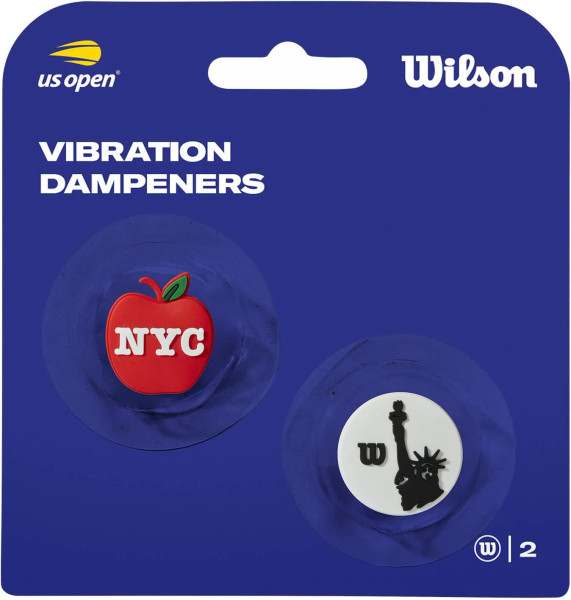 Wilson US OPEN big apple/statue vibration dampeners 2 pack